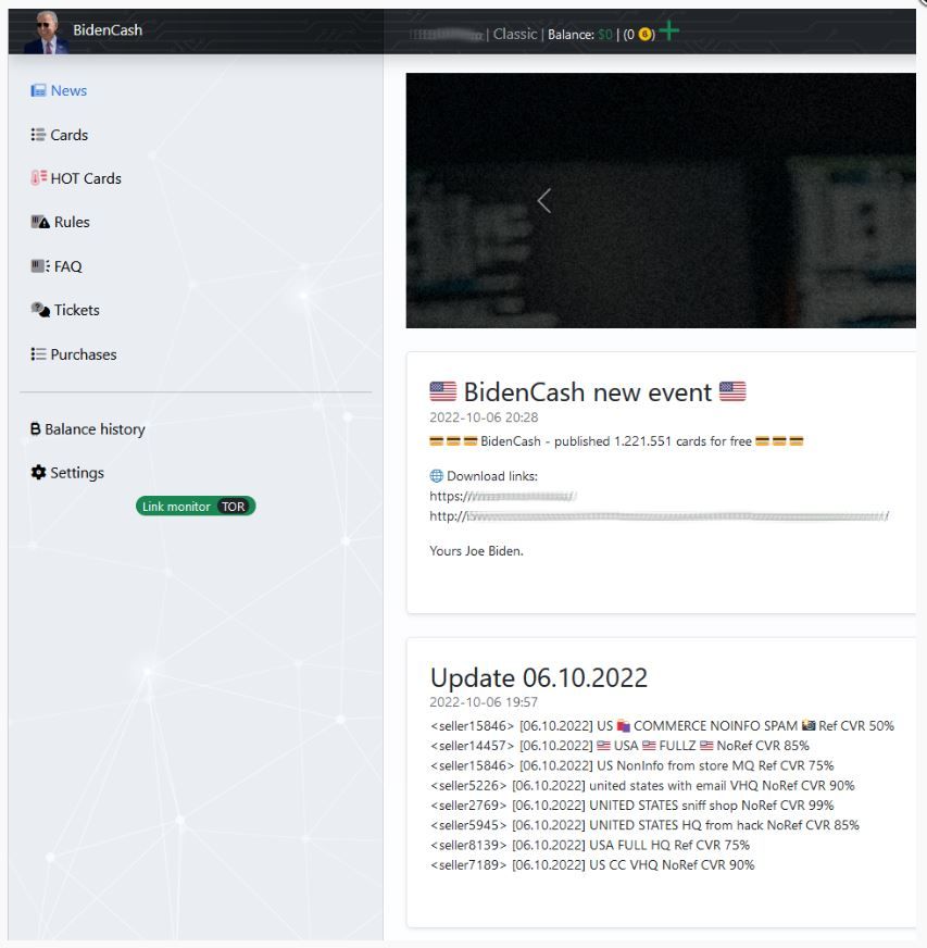 dark web prepaid cards reddit