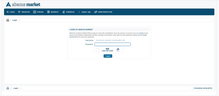 Abacus Market Link