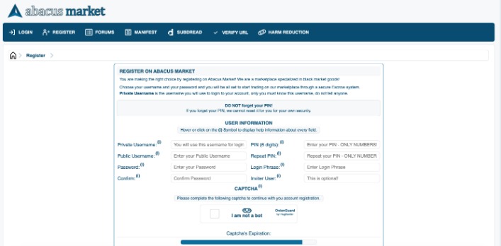Abacus Market link