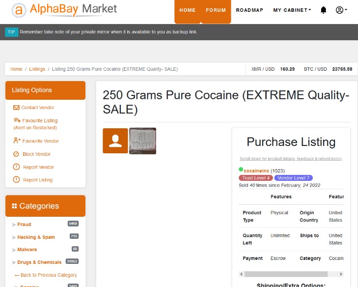 alphabay market url