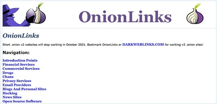 .onion links