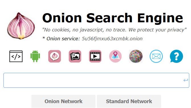 Dark Web Search Engine Onion