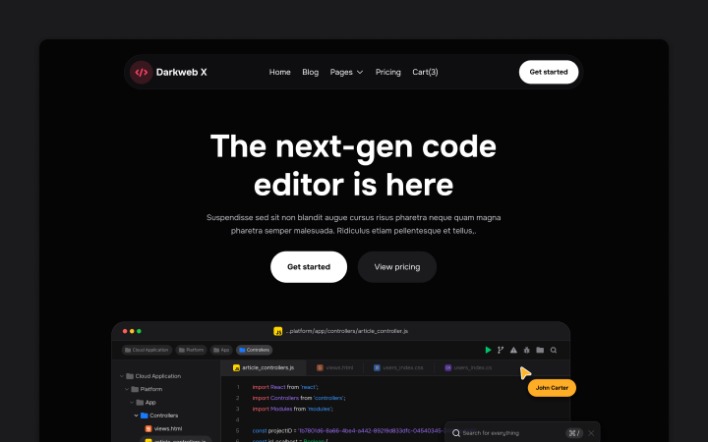 dark web site
