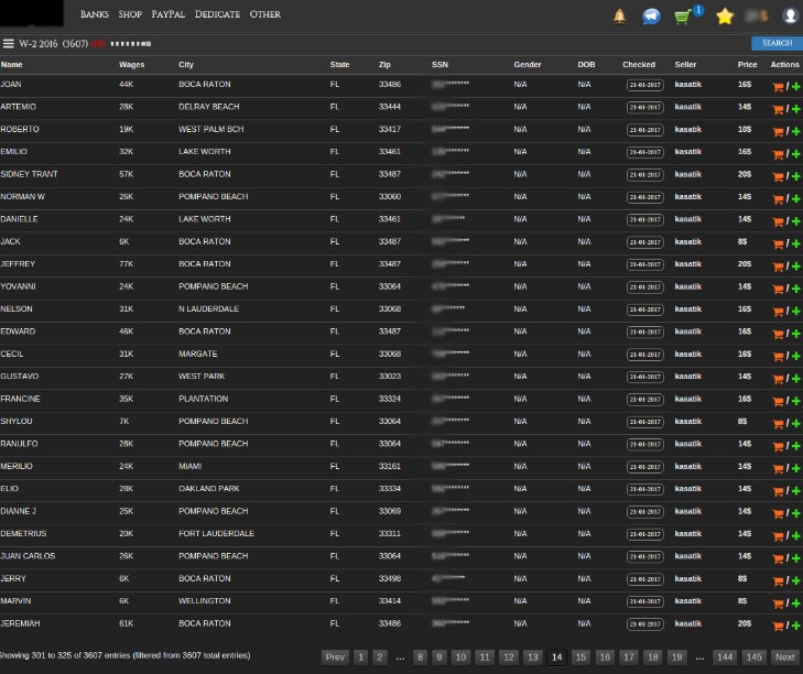 Carding Dark Web