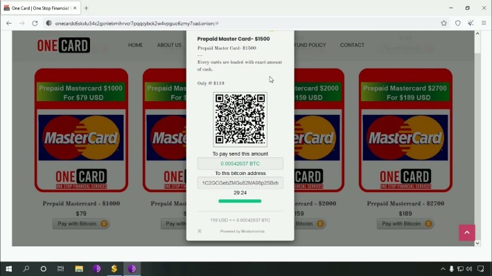 dark web prepaid cards reddit