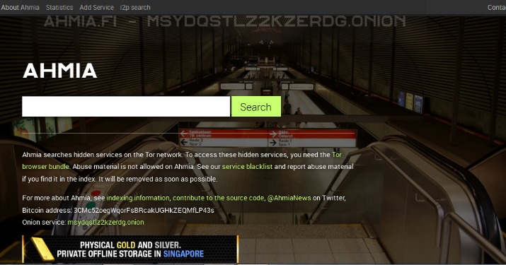dark web search engine