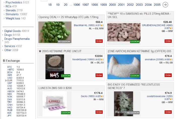 black market dark web links