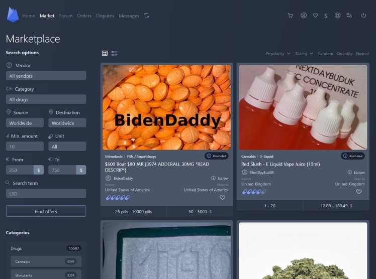 biggest darknet market