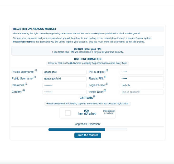 Abacus Market Url