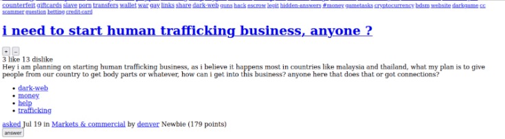Dark Web Site Porn