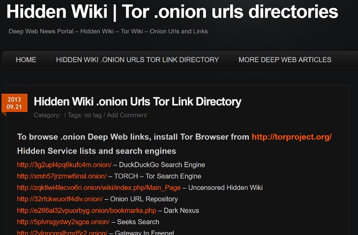 browse dark web