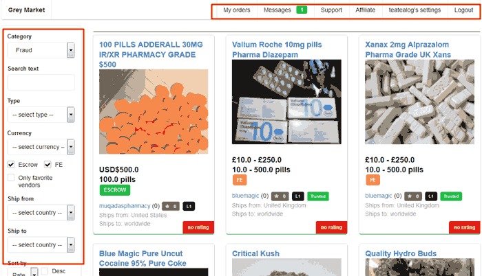 black market prices for drugs