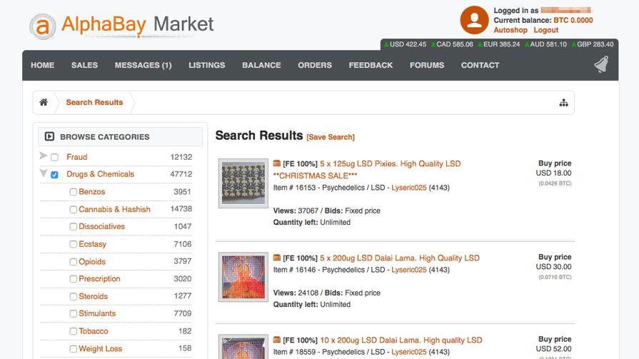 Darknet Bank Accounts